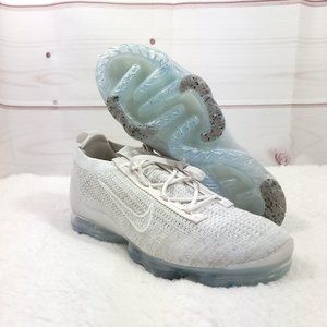 Nike Air VaporMax 2021 Flyknit 'Phantom Metallic Silver' - Size 11 - DJ9975-001